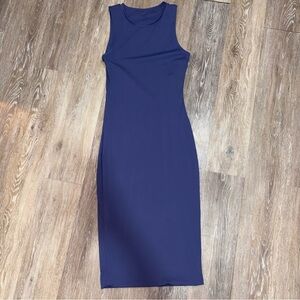 Vitality Sleeveless Stretchy Bodycon Dress Size Medium